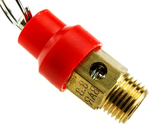 1/4″ BSP Luftdruck-Sicherheitsventil Kompressor 8.8 Bar127PSI - 2