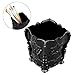 Frcolor Acrylic Makeup Brush Container Cup Butterfly Carved Cosmetic Brush Pot Storage Holder Organizer (Black) RS.1629.00