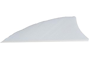 SHARROW 50pcs Archery Arrow Fletches 2 inch Turkey Feather Fletching Left Wing for Wooden Carbon Arrows