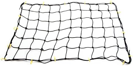 Tooluxe50969L Adjustable Cargo Net | 3’ x 5’ | 16 Sturdy Nylon Hooks | Ideal for Moving, Camping, and Trucks