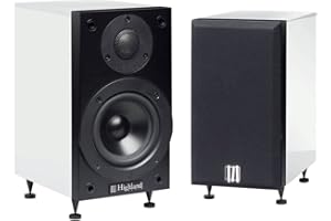 Highland Audio Oran 4301 Blanc laqué - Enceintes Bibliothèques (la paire)