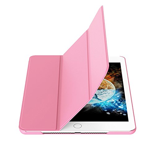 iPad Mini 4 Hülle, JETech Ultra Slim iPad Mini 4 Hülle Schutzhülle Etui Tasche mit Eingebautem Magnet für Einschlaf/Aufwach für Apple New iPad Mini 4 Veröffentlicht am 2015 Smart Case Cover (Rosa) - 3