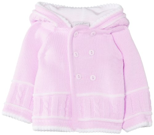 Dandelion Knitted Unisex Baby Jacket for 6-12 months Pink