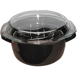 Baumalu 311300 Friteuse Uni Email Noir 26 cm