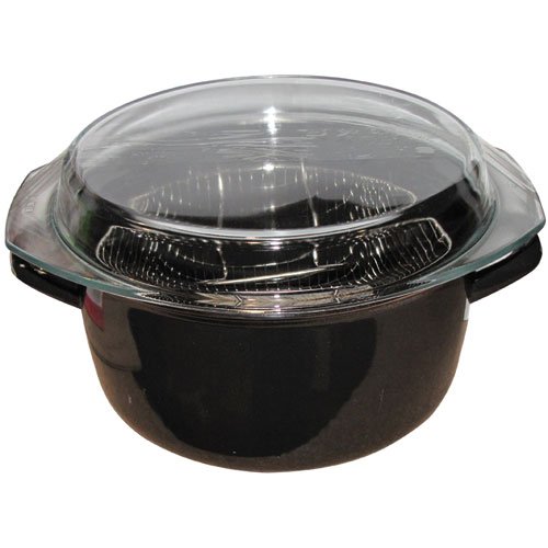 Baumalu 311300 Friteuse Uni Email Noir 26 cm