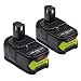 Produktbild 2 Stück 5.0Ah Lithium Ersatzakku für Ryobi 18V Akku Werkzeugakkus ONE + RB18L50 RB18L25 RB18L15 RB18L13 P102 P103 P104 P105 P105 P108 P107 P122