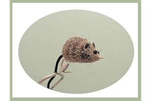 TROUTFLIES UK LTD TroutfliesUK Fliegen zum Hechtangeln, 4 Stück, Größe 8, auch gut für große Forellen