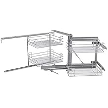Cestello Angolo Cucina Frizionato Nisko - Meccanismo Estraibile Per Anta Destra 45-60cm - Foto 3