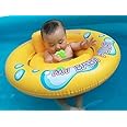 STACKRAID Inflatable Swim Pool Float Water Float Ring Tube Swimming Baby Safety Seat Float Ring Red Fire Engine Shape Tube Water Toys Air Mattress for Kids and Adults (Yellow Baby Float)