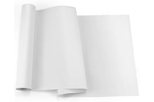 ADERTOS 1 Rolle Zeichenpapierrolle 30cm*15m Zeichenpapier Skizzenpapier Rolle Weiß Papierrolle Malen Zeichnen Staffeleipapier Skizze Malerei Papier 70g/qm Skizzenrolle Kunst Malpapier für Studenten