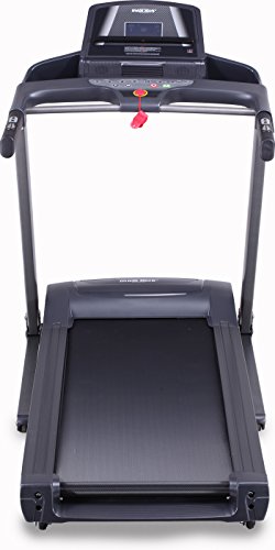 MAXXUS Laufband 4.2i mit Dämpfungssystem, klappbare Lauffläche, 16km/h und 12% Steigung (mit Spindelmotor). Solide MAXXUS Qualität. Perfekte Dämpfung der Lauffläche. Pulsmessung, HRC-Programme, BMI-Messung, 36 Trainingsprofile, Tablet-Halterung, Transportrollen. - 7