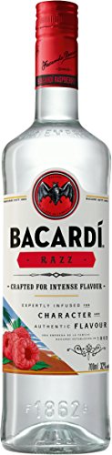 Bacardi Razz Spirituose mit Rum und Himbeergeschmack (1 x 0.7 l)
