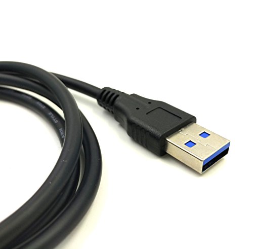 Maxhood Typ C 90 Grad Kabel, 1 Meter langes USB 3.0 (Typ A) Kabel, Stecker auf USB 3.1 C (Typ C), rechtwinkliger Stecker, zeigt nach rechts oder links, Sync- & Ladekabel, Adapterkabel - 4