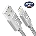 Price comparison product image [Apple MFi Certified] iPhone Charger Lightning Cable, TUOYA Nylon Braided Lightning to USB Wire Fast Charging and Data Sync Cable Cord for Apple iPhone X/ 8/ 7/ 6S/ 6/ SE/ 5S/ 5C/ 5, iPad Mini/ 2/ 3/ 4/ Air [2-Pack, 2M]