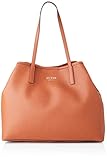  Guess - Vikky Large Tote, Mujer, Blanco (Cognac), 39.5x31x18 cm (W x H L)