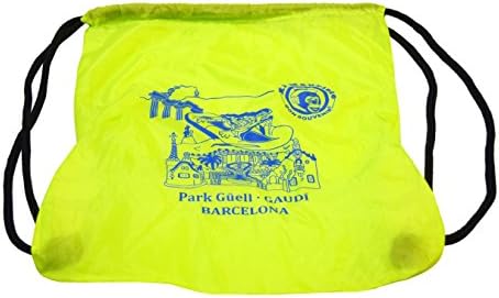 BARCELONA - DRAC PARK DRAWSTRING BEACH BAG - GREEN
