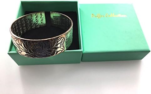 Puffer Collection - Ladies' Black 925 Silver Plated Vintage Brunout Mercy Fashion Bracelet