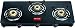 Prestige Marvel Glass-Top Gas Tables, Gtm 03l, 3 Burner RS.3899.00