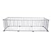 Baby Vivo large 8 side wooden baby playpen with door new grey - not foldable