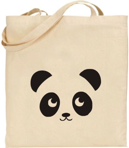 PANDA - Beige Tote Bag from Rhino and Mugsy