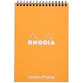 Rhodia Spiralli Noktalı Not Defteri Turuncu A5