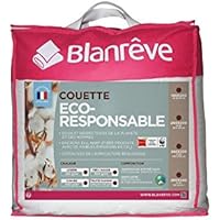 Blanrêve ctbiovd032624 – Edredón Eco oficial todas las estaciones, algodón, 260 x 240 cm, color blanco