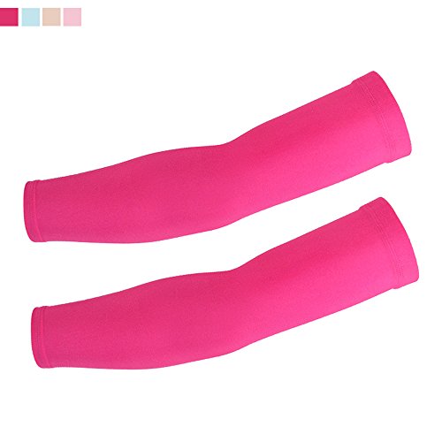 TClian Femmes UV Protection Bras Manches Couverture de Main Sport Conduite De Golf De Refroidissement 1 Paire