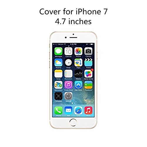 iPhone 7 Hülle,iPhone 7 Case,iPhone 7 (4.7 Zoll) Silikon Schutzhülle, MUTOUREN Transparent Durchsichtig TPU Silikon Bumper Case Soft Gel Crystal Cover Hülle Ultra Slim Dünn Protective Schutzhülle Handy Tasche Etui Cover für Apple iPhone 7 (4.7 Zoll), Cartoon Cat Karikatur Katze - 5