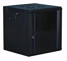 12 HE 19 Zoll - 19" Wandschrank mit Glastür (BxTxH) 600x600x635mm - NEU! 19Power GmbH