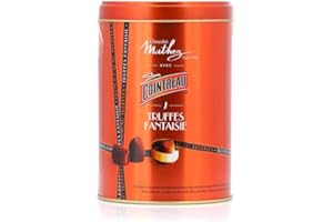 Chocolat Mathez Truffes Fantaisie au Cointreau en boîte métal - Boite métal 500g