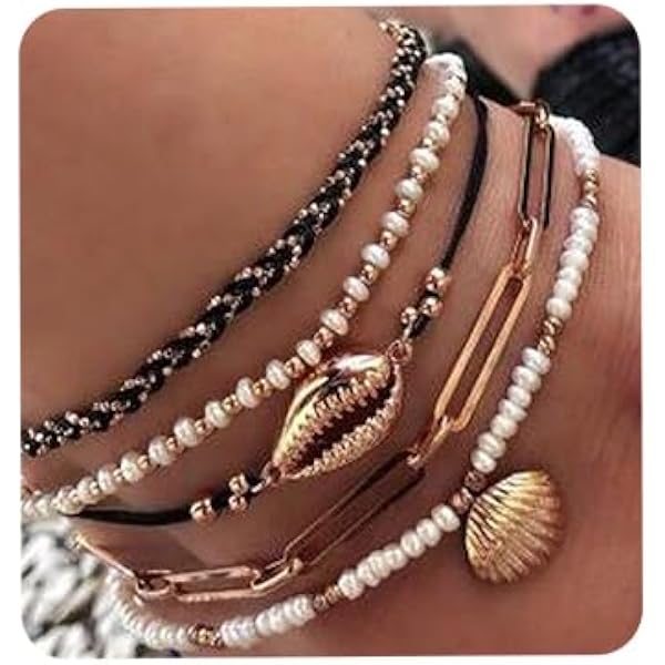 Bracelet De Cheville Coquillage - Marée Tropicale - Moment Ici