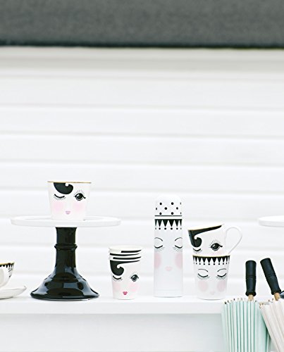 Miss Etoile – Thermoskanne, Isolierkanne – Augen und Punkte – 0,5 Liter - 3