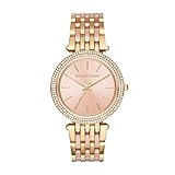 Michael Kors - Solo tempo con cassa in acciaio e cristalli e bracciale in acciaio per Donna