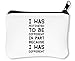 Produktbild I was Motivated to Be Different Brazile Motivation Inspiration Quote Reißverschluss-Geldbörse Brieftasche Geldbörse