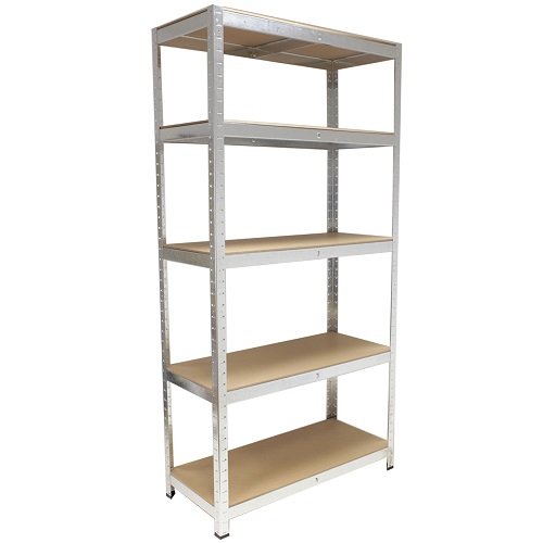 Grafner® Schwerlastregal 5 Ebenen Werkstattregal 1,72m Kellerregal Steckregal bis 375 kg
