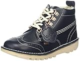  Kickers Kick Fur Hiker, Botas para Bebés, Azul (Navy Nvy), 25 EU
