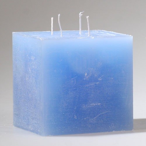 Preisvergleich Produktbild Würfel 4-Docht blau 140 x 150 mm