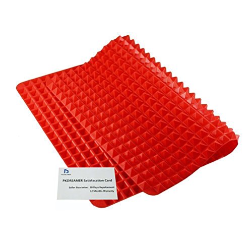 PKDREAMER Pyramidenform Antihaft- Silikon Backmatte, Antihaftend Hitzebeständig, für Pizza, Teig, Fondant, Backen, Küche