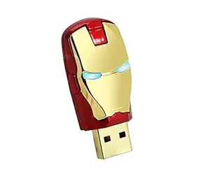 Pankreeti Ironman Glowing Eyes 32 GB Pen Drive