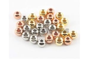 Veniard Fly Tying Beads, Gold, Silver, Copper, Choice of sizes, crafting or fly tying