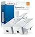 Price comparison product image devolo dLAN 1200+ Powerline Starter Kit (1200 Mbps, 2 x PLC Homeplug Adapter, 1 x Gigabit LAN Port, Pass Through, Internet Signal Booster, Ethernet Access Over Power Line, whole home wifi) - White