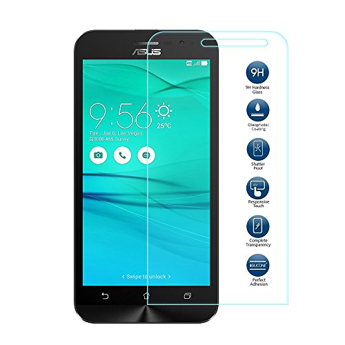 Asus ZenFone GO ZB500KL Cover - MYLB  2 in 1  Slim TPU funda carcasa case   9H vidrio templado de la pel  cula del protector de pantalla para Asus ZenFone GO ZB500KL