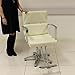 Modern Hair Styling Chair - White