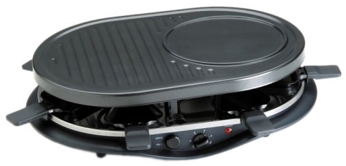 Preisvergleich Produktbild Steba Raclette für acht Personen mit Crepe-Bereich