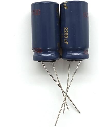 50 Stück Aluminium-Elektrolytkondensatoren 2200uF 16V – Radiale Bauform, 10x20 Mm | Für Elektronik-Reparaturen