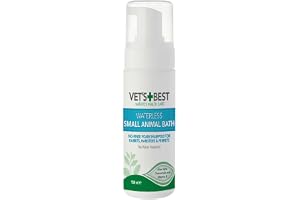 Vet's Best Natural Small Animals Waterless,No Rinsed Dry Shampoo for Small Animals, 150ml
