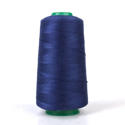 UEETEK 1 Stk 20er/2 Jeans Nähen Faden Spule für Nähmaschine (dunkelblau)