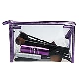Tonsee Transparent PVC Clear Waterproof Makeup Toiletry Travel Wash Cosmetic Bag Pouch