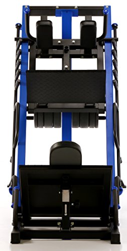 MAXXUS® 2in1 Beinpresse und Hackenschmidt Maschine. Extrem massive Stahlrahmenkonstruktion. Eine Beinpresse in solider Qualität für anspruchsvolle Sportler. - 9