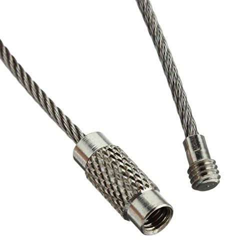 OneTigris 4pcs Heavy Duty Stainless Cable Keyring EDC Keychain 150mm * 1.5mm reviews OneTigris 4pcs Heavy Duty Stainless Cable Keyring EDC Keychain 150mm * 1.5mm